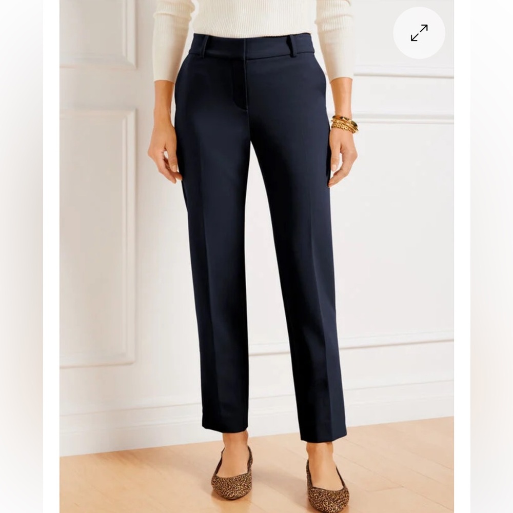 NWT Talbots Hampshire Straight Ankle Pants